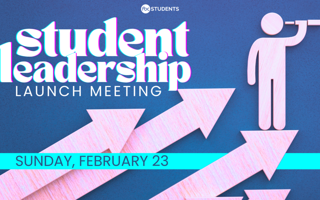 Student Leadership Team Meeting