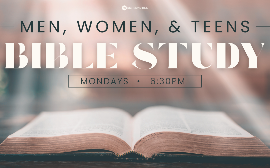 Men, Women, & Teens Bible Study