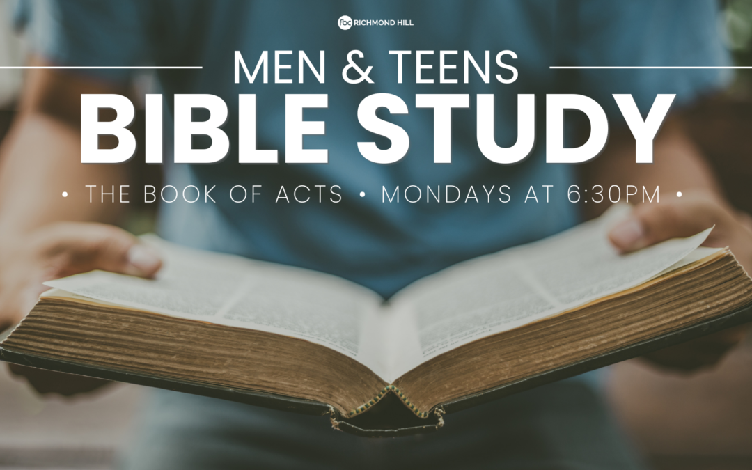 Men & Teens Bible Study