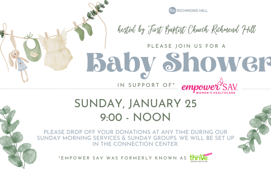 Empower Sav Baby Shower