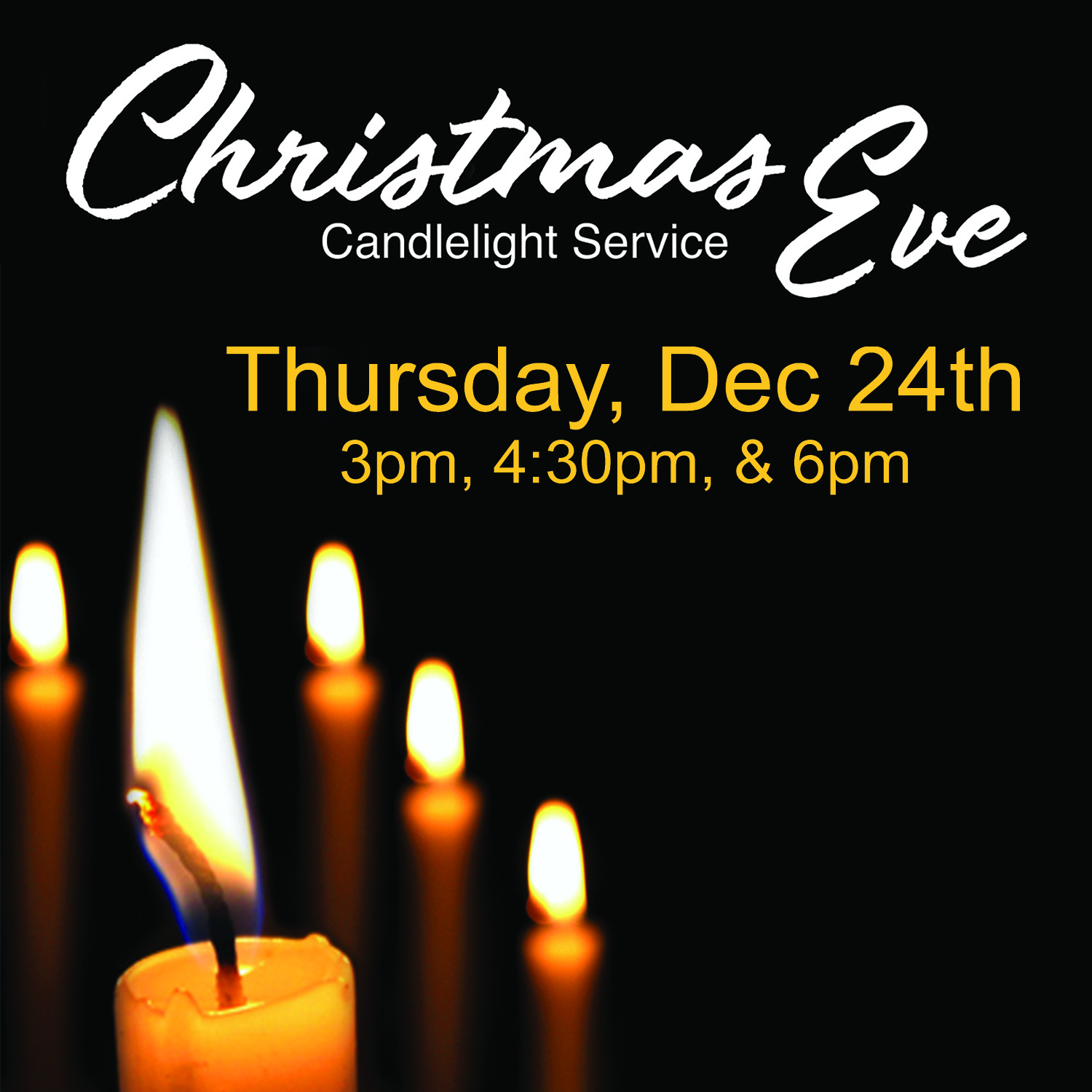 Christmas Eve Candlelight Service Richmond Hill