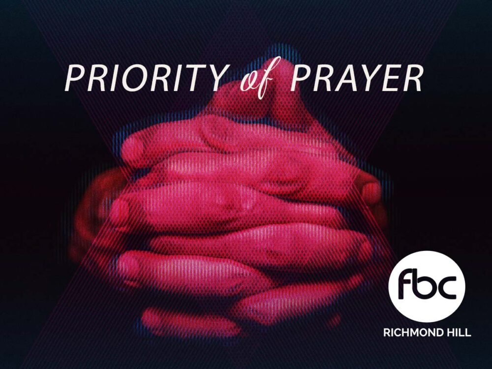 Priority of Prayer