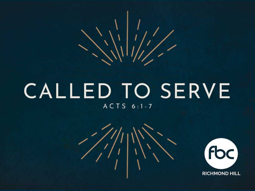 Called To Serve